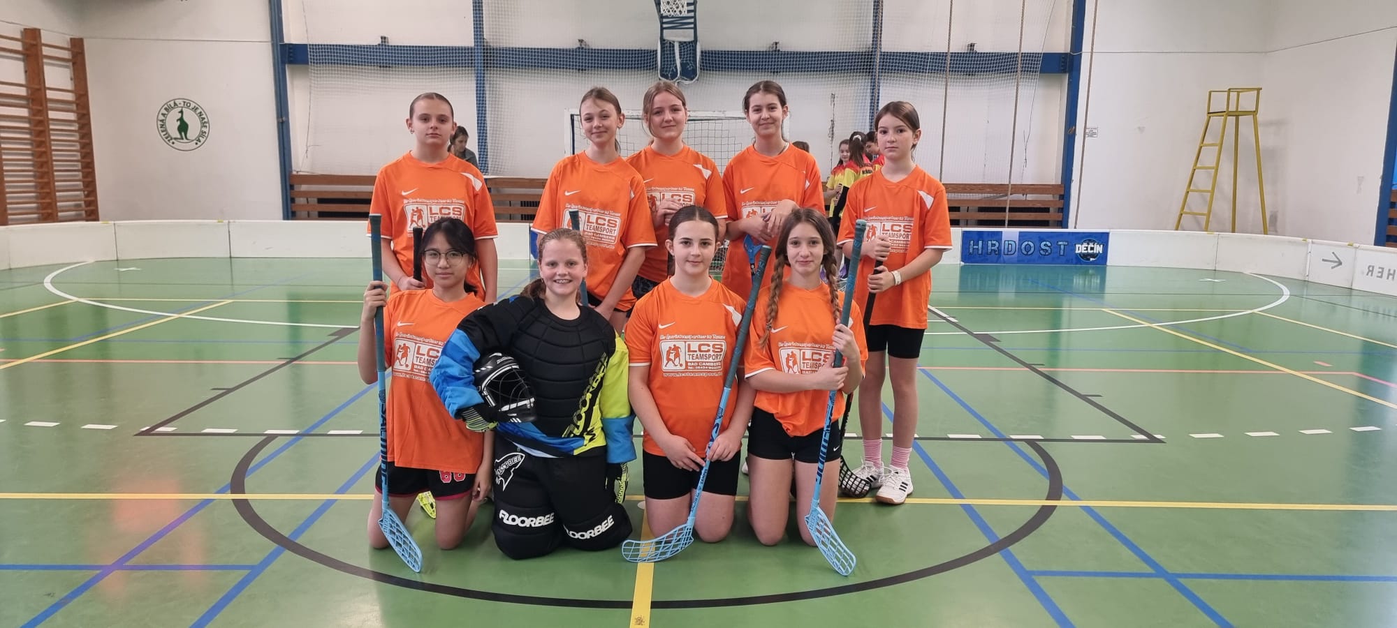 Naše florbalistky zabodovaly