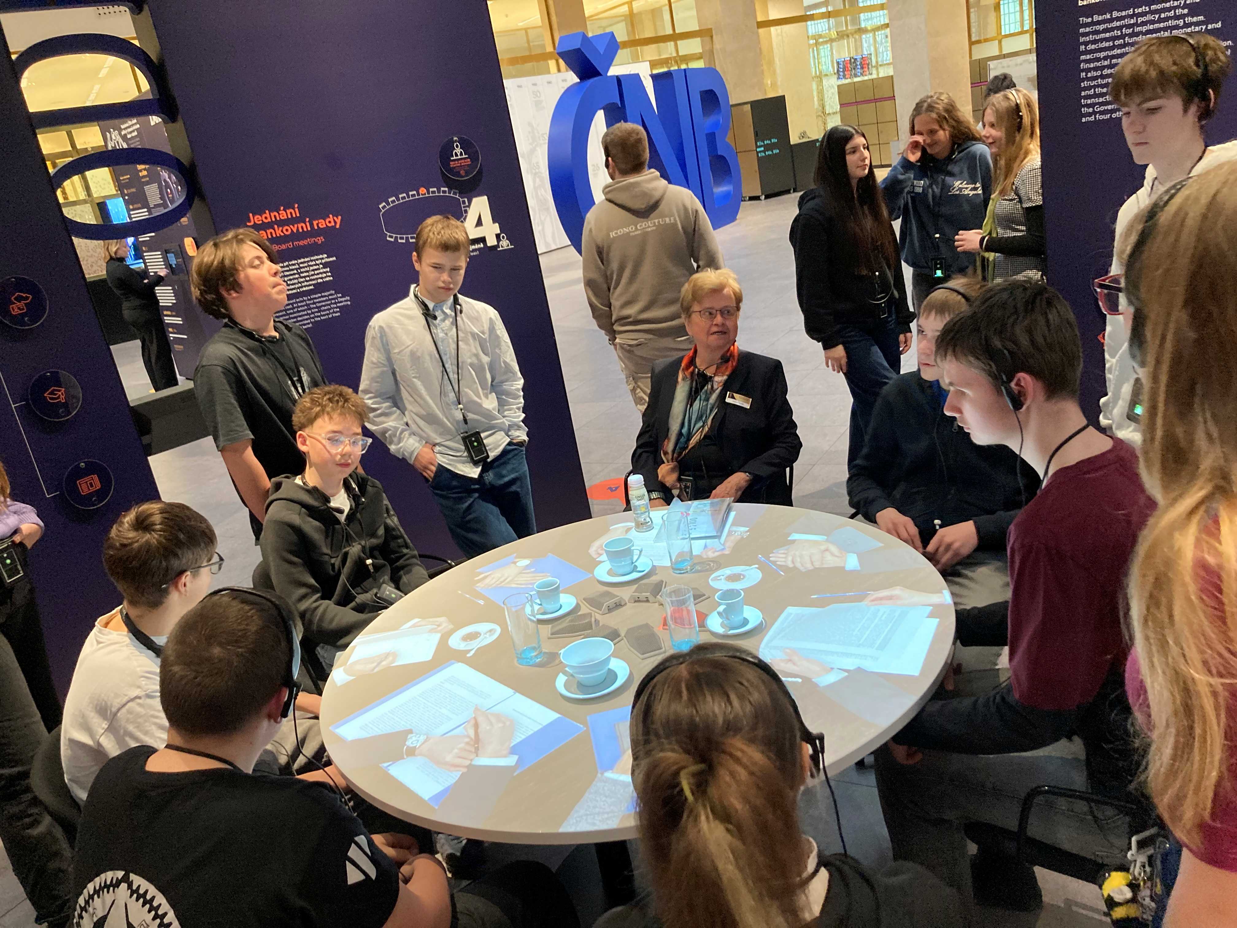 Exkurze do České národní banky