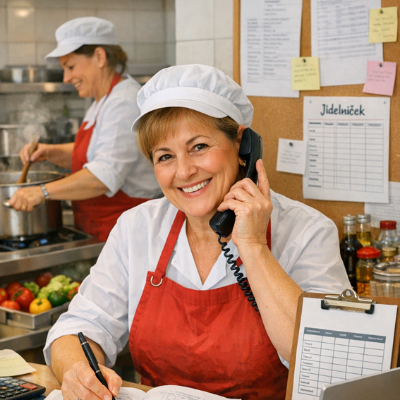 Volná pozice - vedoucí školní jídelny